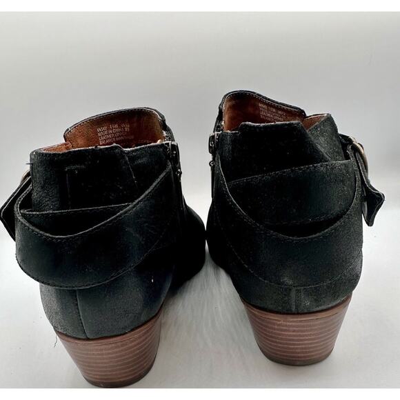 Clarks SPYE BELLE Black Booties 11 Cowgirl Western Southwestern Nashville 33-05 - Picture 7 of 10